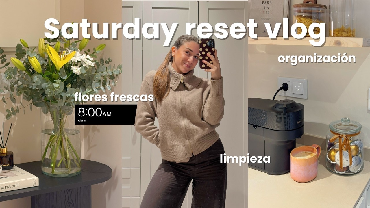 Reset de mi casa 🧼 | Limpieza, orden & flores nuevas🌷🌼 @abrildeversier
