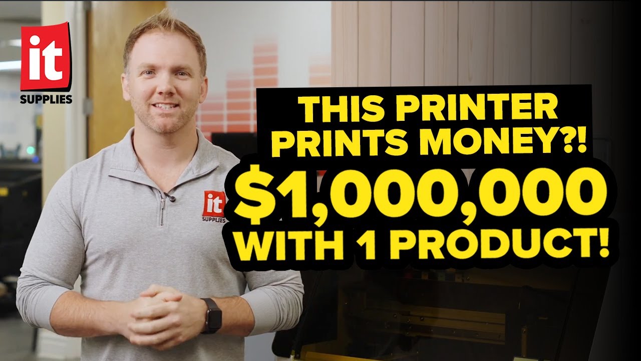 This Printer Prints MONEY?! $1 Million Dollars With ONE Product!