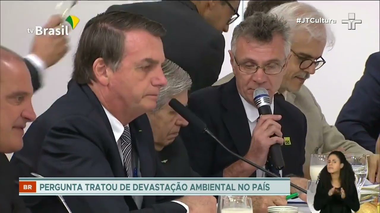 Dom Phillips se encontrou com Bolsonaro em 2019