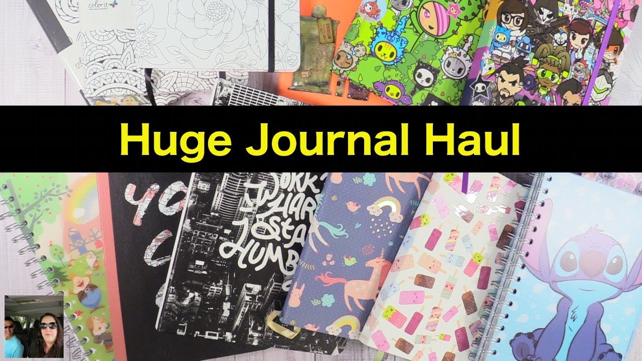 Journal Haul Bullet ColorIt Tokidoki Disney & More Unboxing | PaulAndShannonsLife