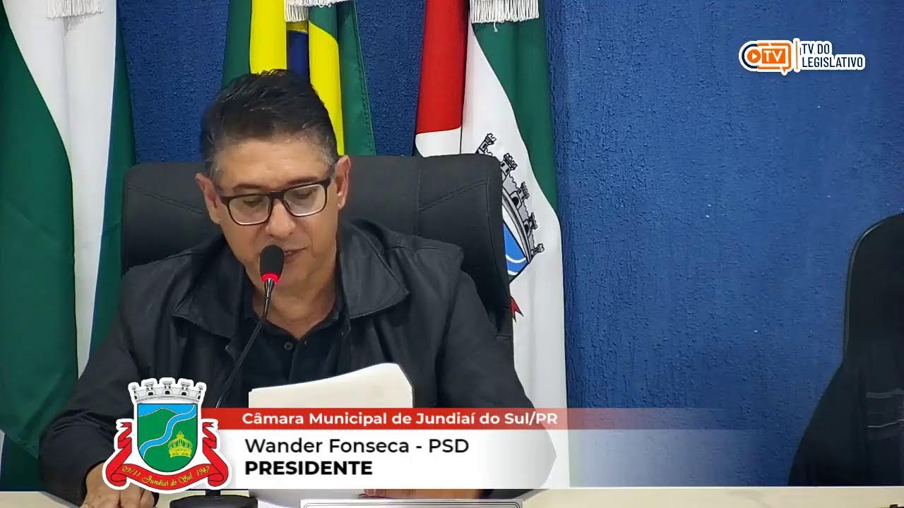 35ª. Sessão Ordinária da Câmara Municipal de Jundiaí do Sul/PR.