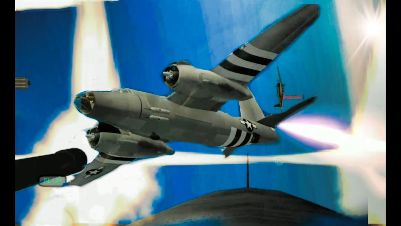 Gunship sequel ww2 : B26 Bomber turn to mode Dogfight