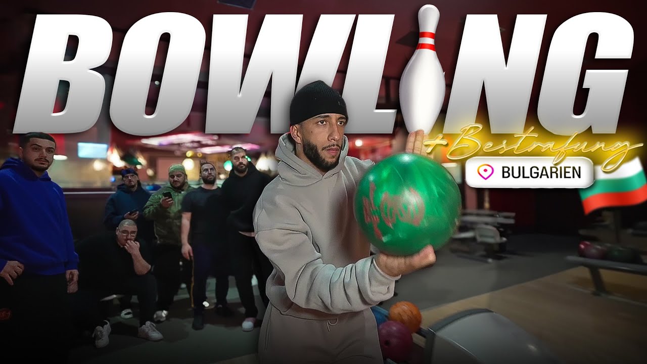 BOWLING MIT BESTRAFUNG 🎳🤣 IN BULGARIEN🇧🇬 - LETZTE REIHE TOUR 🚌🔥