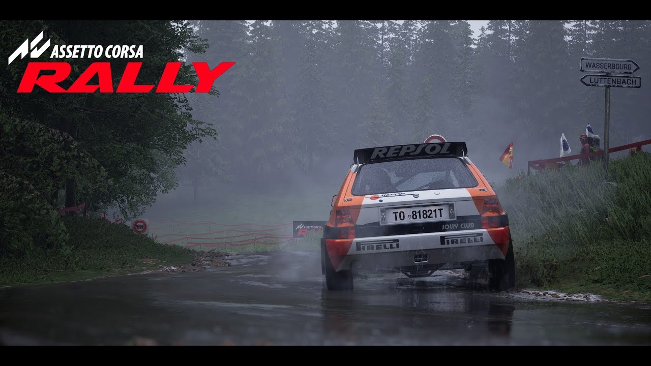 Assetto Corsa Rally | Lancia Delta Integrale Evoluzione | Rally Alsace