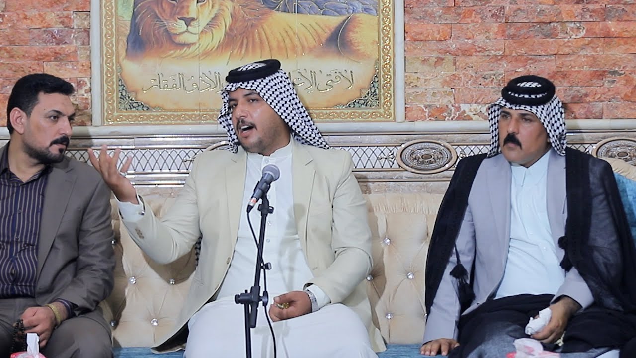 الشاعرحسين العارضي  امسية منتدى داري الرميثة جديد 2025