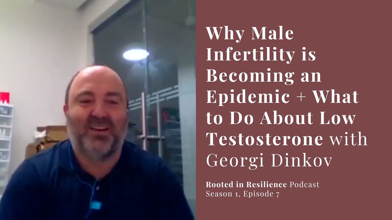 Why Low Testosterone is Becoming an Epidemic w/ Georgi Dinkov | Rooted In Resilience Podcast #7