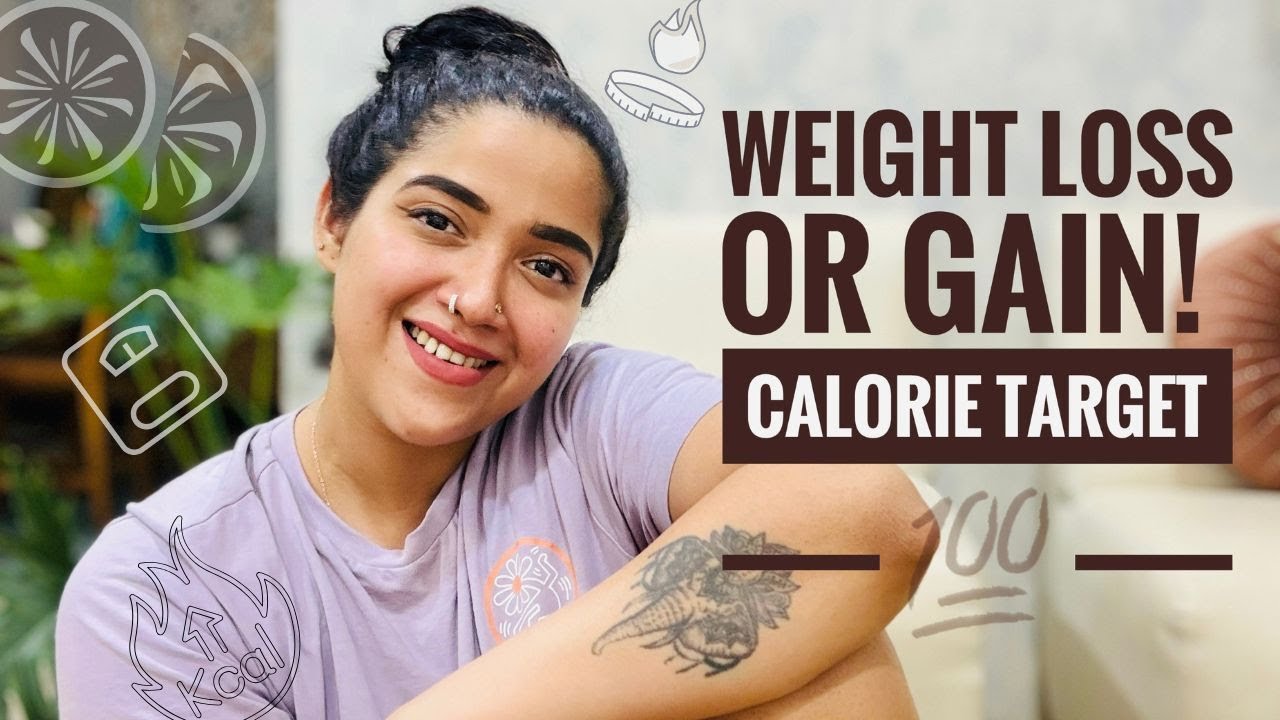 🎯 Weight loss or weight gain - CALORIE TARGET 🎯 It works 💯 || Abhirami Suresh