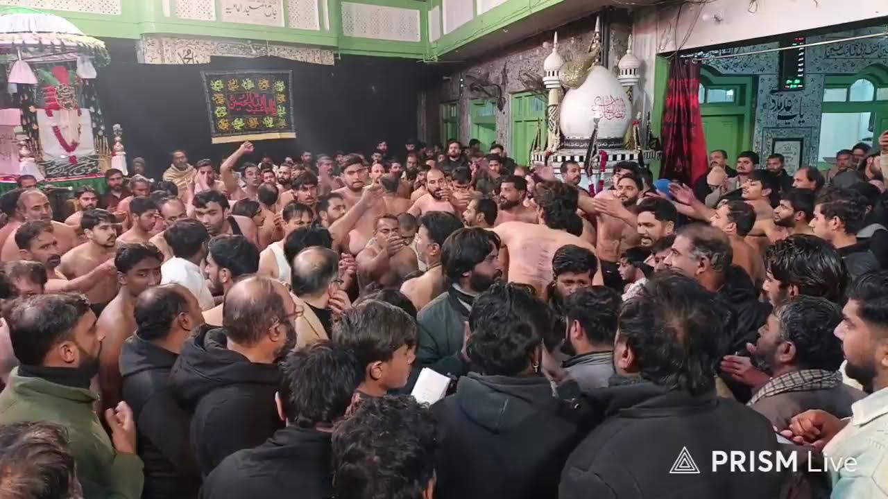 Live streaming of Mohammad Shoaib raja