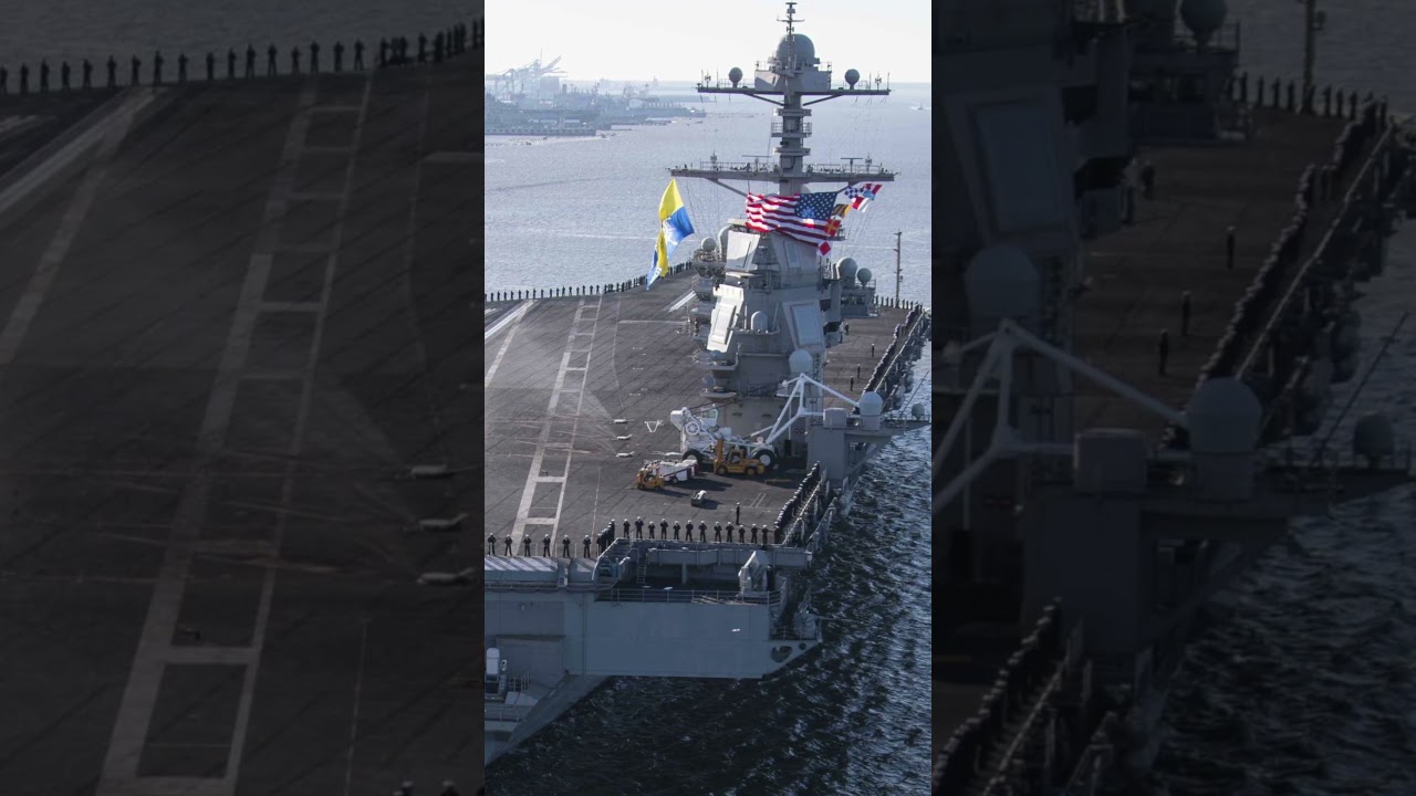 4 Fascinating Facts About the USS Gerald R. Ford ✈️🚢