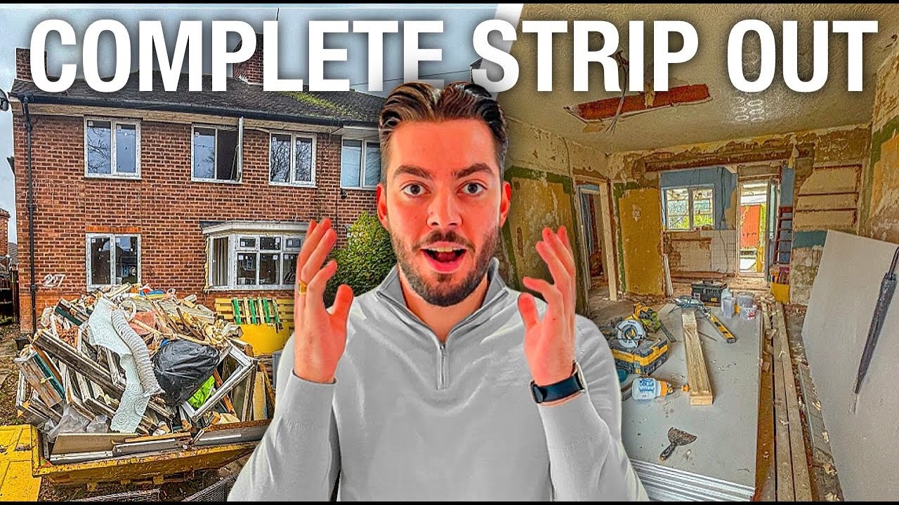 COMPLETE DEMOLISHED HOUSE TOUR... MY PROPERTY FLIP REFURBISHMENT PROJECT