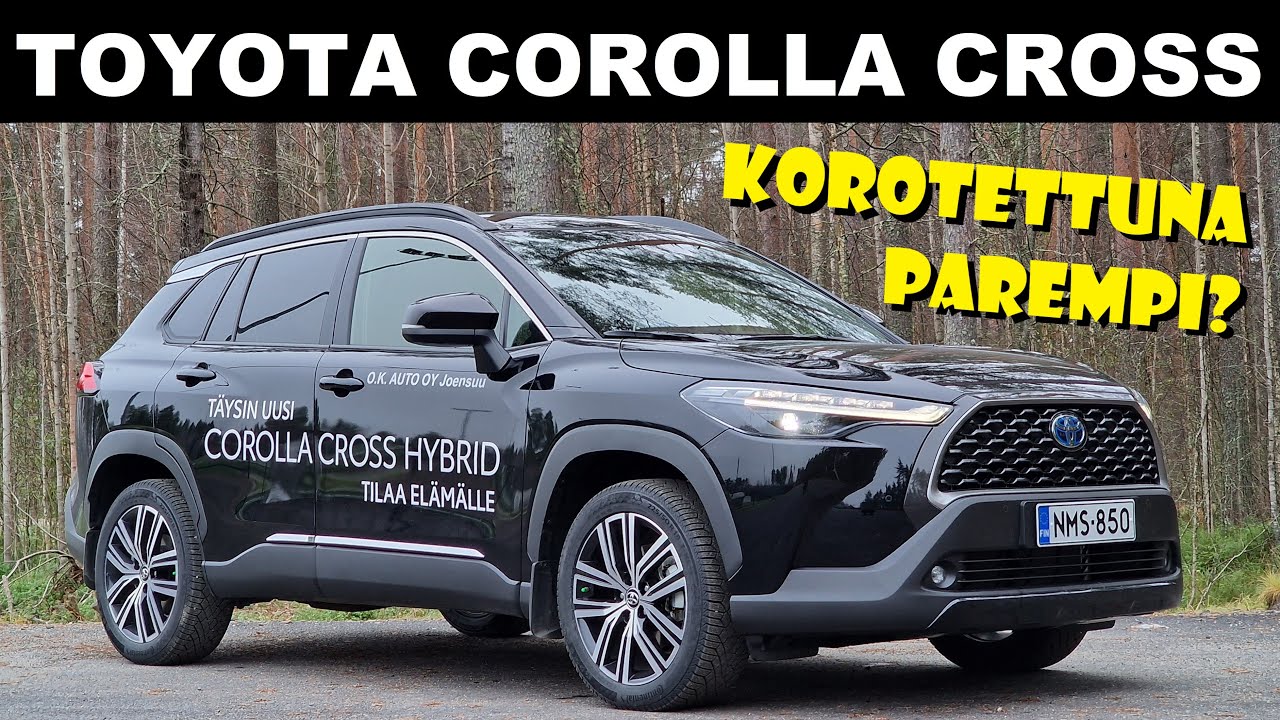 Toyota Corolla Cross Hybrid koeajo - Neljäs korotettu korimalli