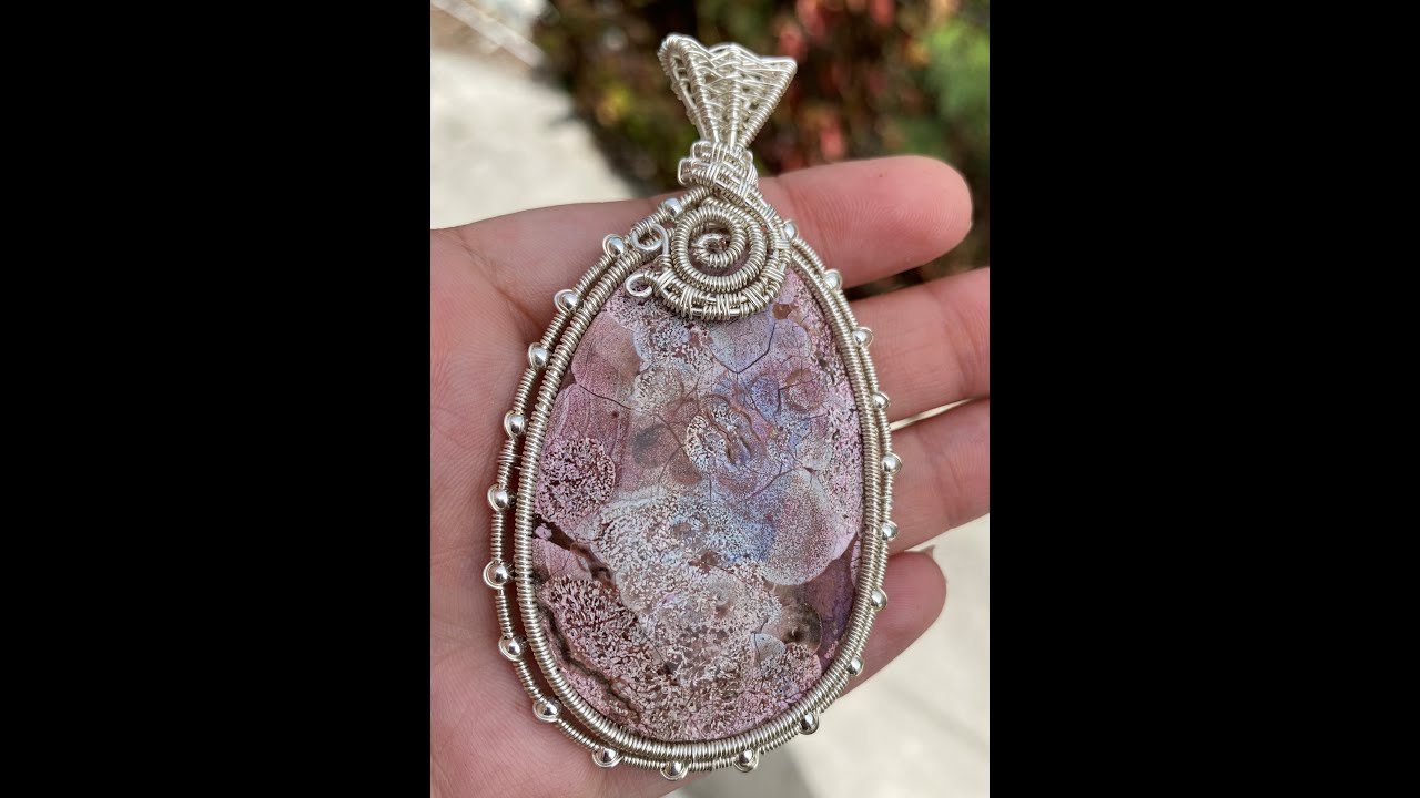 Piedra tramada /wire wrapping