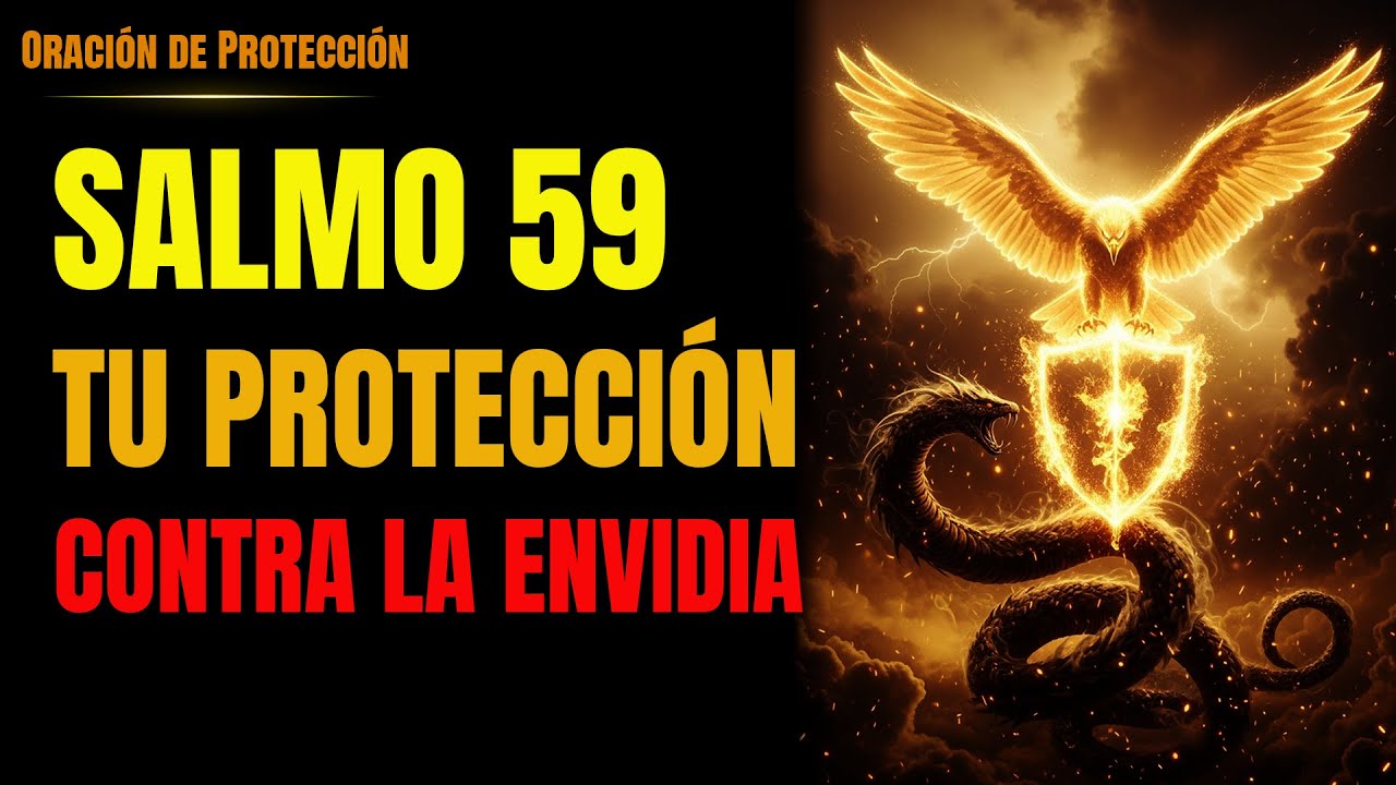 SALMO 59 ORACIÓN PODEROSA PARA PROTECCIÓN DIVINA CONTRA LA ENVIDIA Y LA BRUJERÍA