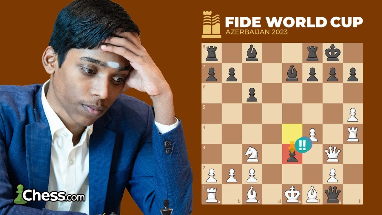 인도의 미래가 선보이는 '마스터피스' / 2023 FIDE 월드컵 하이라이트