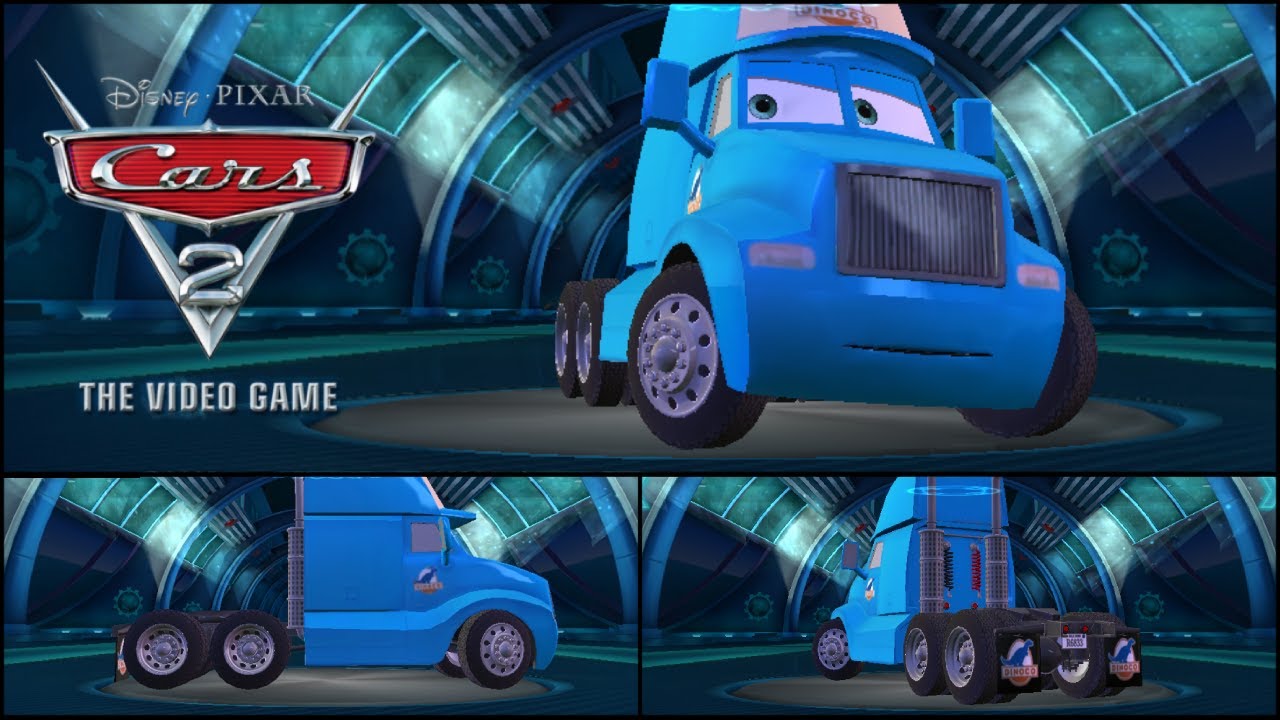 Gray (Dinoco Hauler) | Cars 2 The Video Game (PC) | Gameplay Showcase