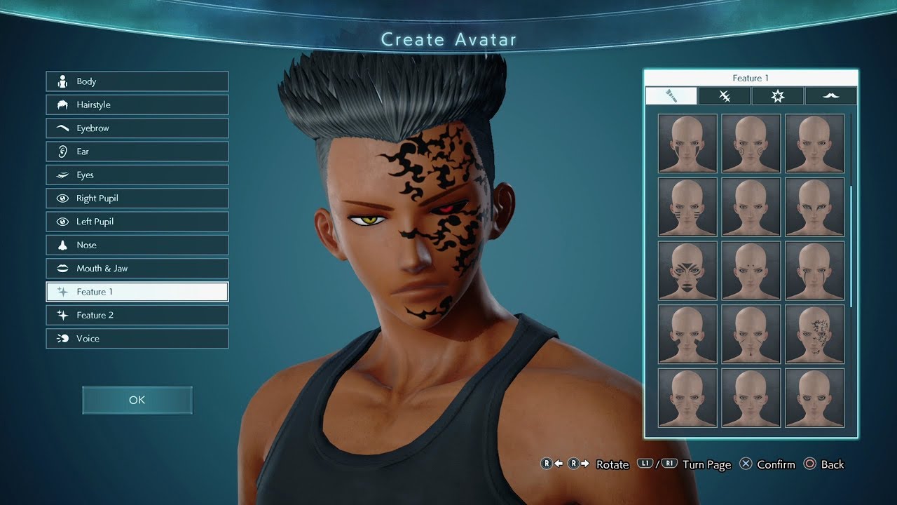 Jump Force - Creating a Male Character CAC Gameplay (HD)