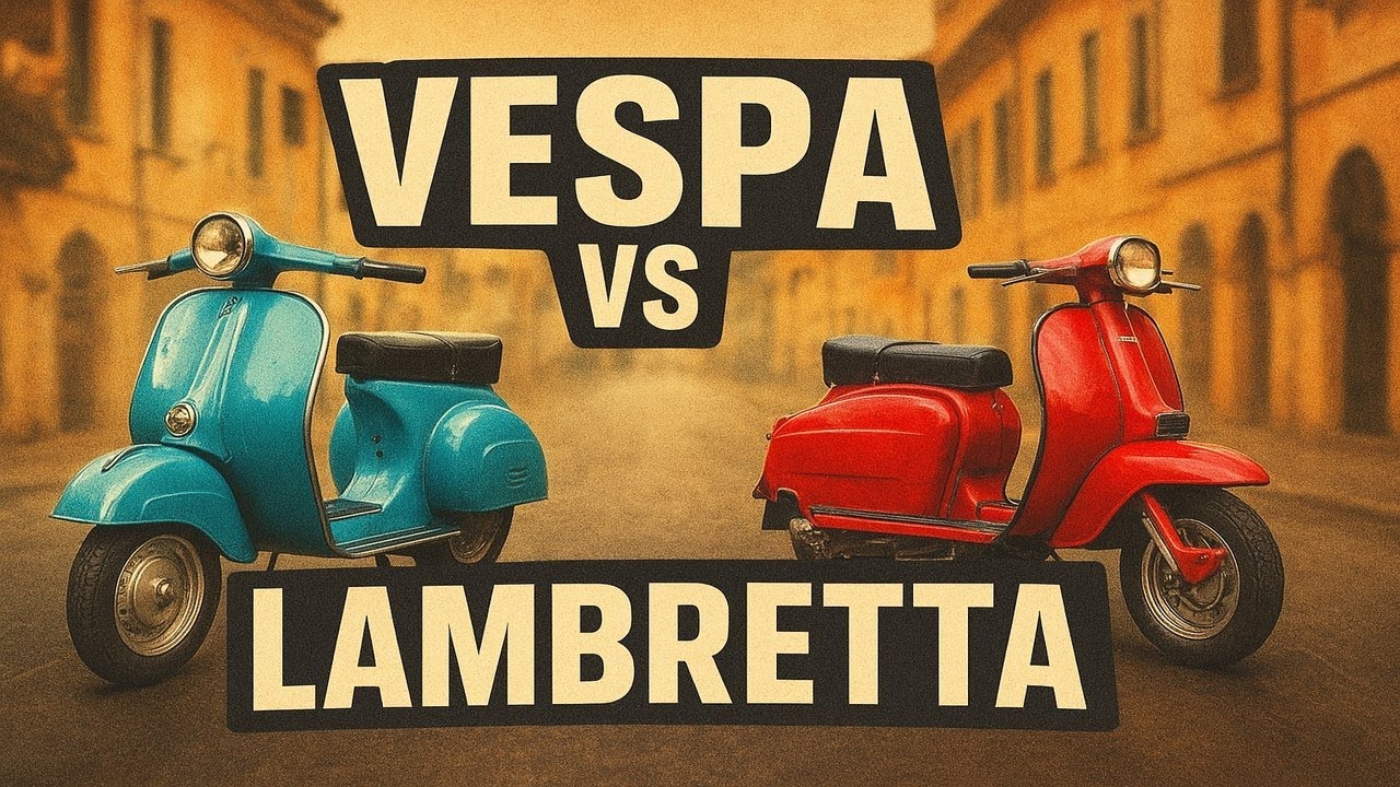 Qual era MIGLIORE? VESPA o LAMBRETTA: Icone Nostalgiche a Confronto!