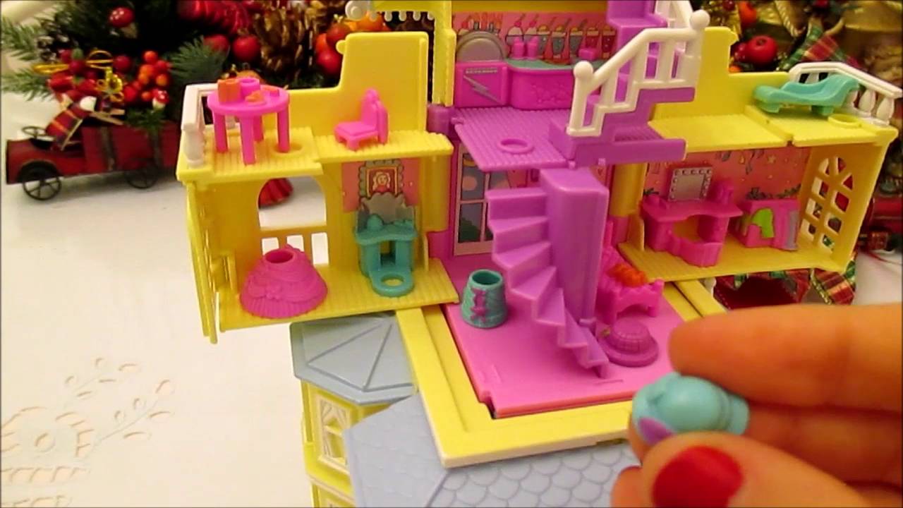 Vintage Polly Pocket, Pop Up Club House, 1995, Adult Collectors Nostalgia!