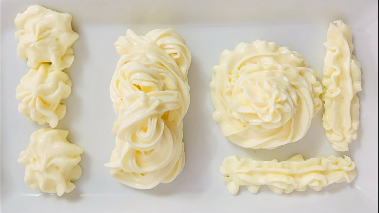Crema de unt pentru imbracat si decorat torturi / crema pentru finisat torturi #crema #unt #tort