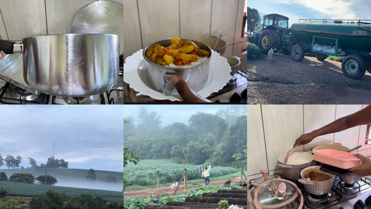 Como deixar sua panela de alumínio brilhando/  um dia muito produtivo aqui na roça.