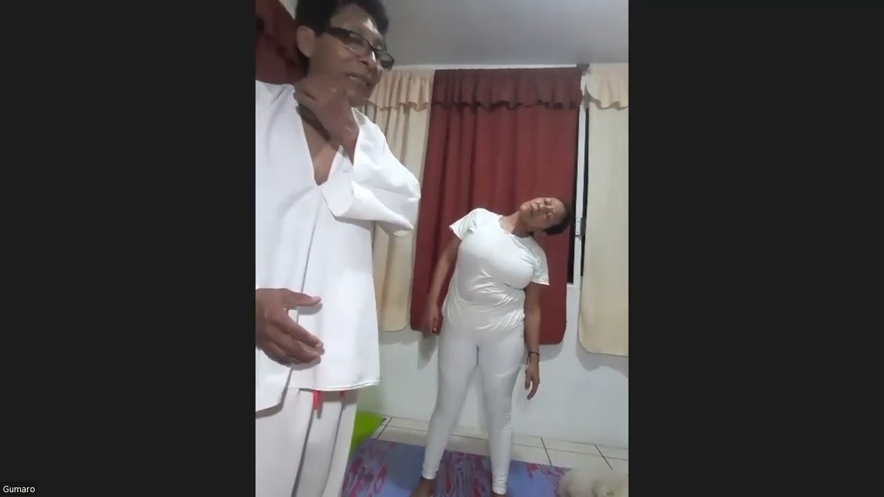 OM KAY YOGA CLASE 1 con el Naturoterapéuta Gumaro abraján M Rvdo Gelong de la GFU