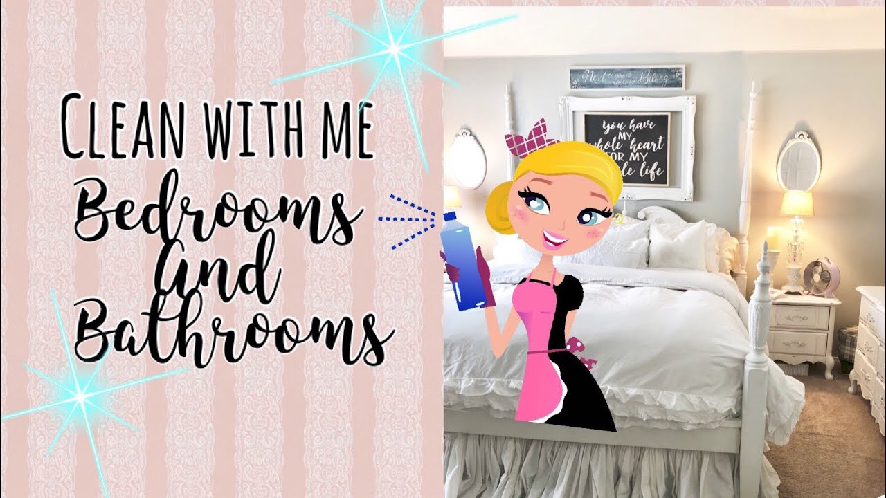 CLEANING MOTIVATION // CLEAN WITH ME // BEDROOMS & BATHROOMS