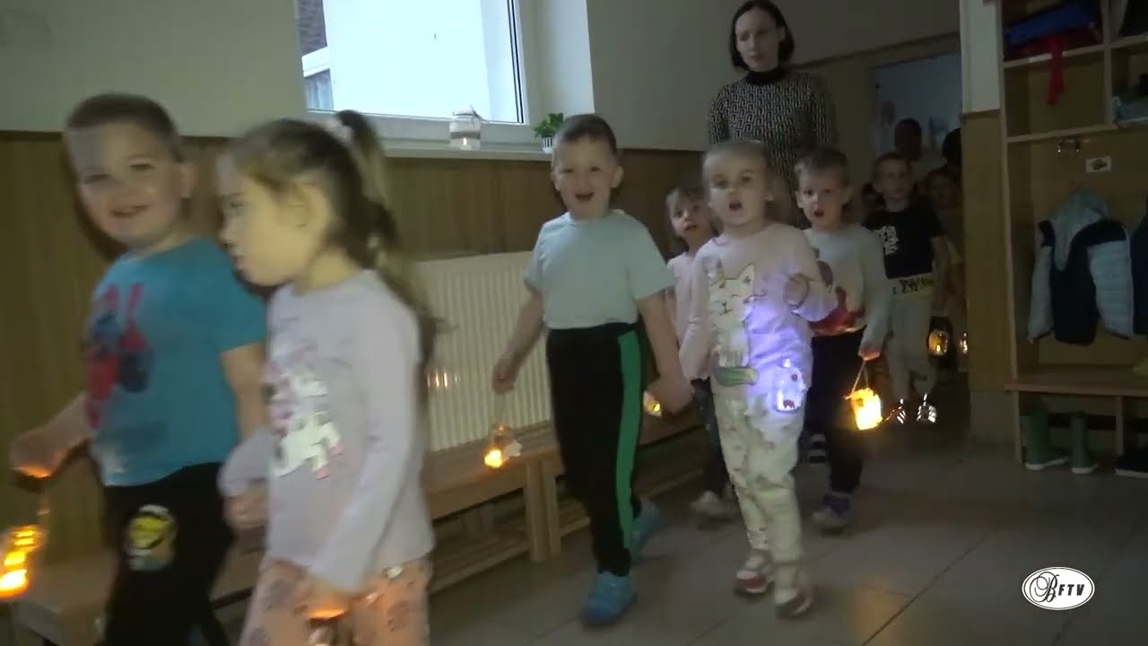 Márton napi lámpás felvonulás az óvodában - 2023-11-10