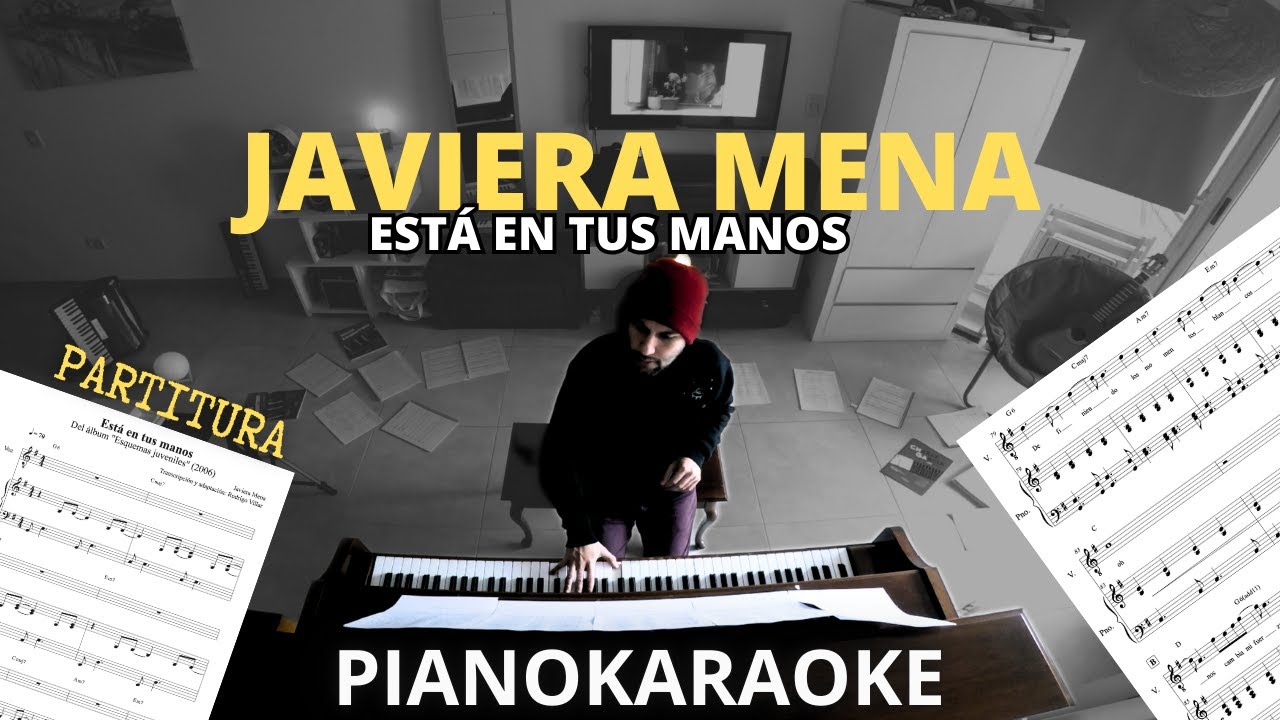 Javiera Mena - Está en tus manos (Partitura + PianoKaraoke)