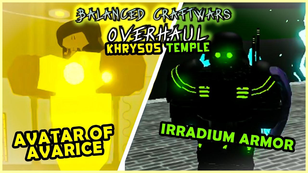 I TRIED OUT KHRYSOS TEMPLE | Balanced Craftwars : Overhaul (Roblox)