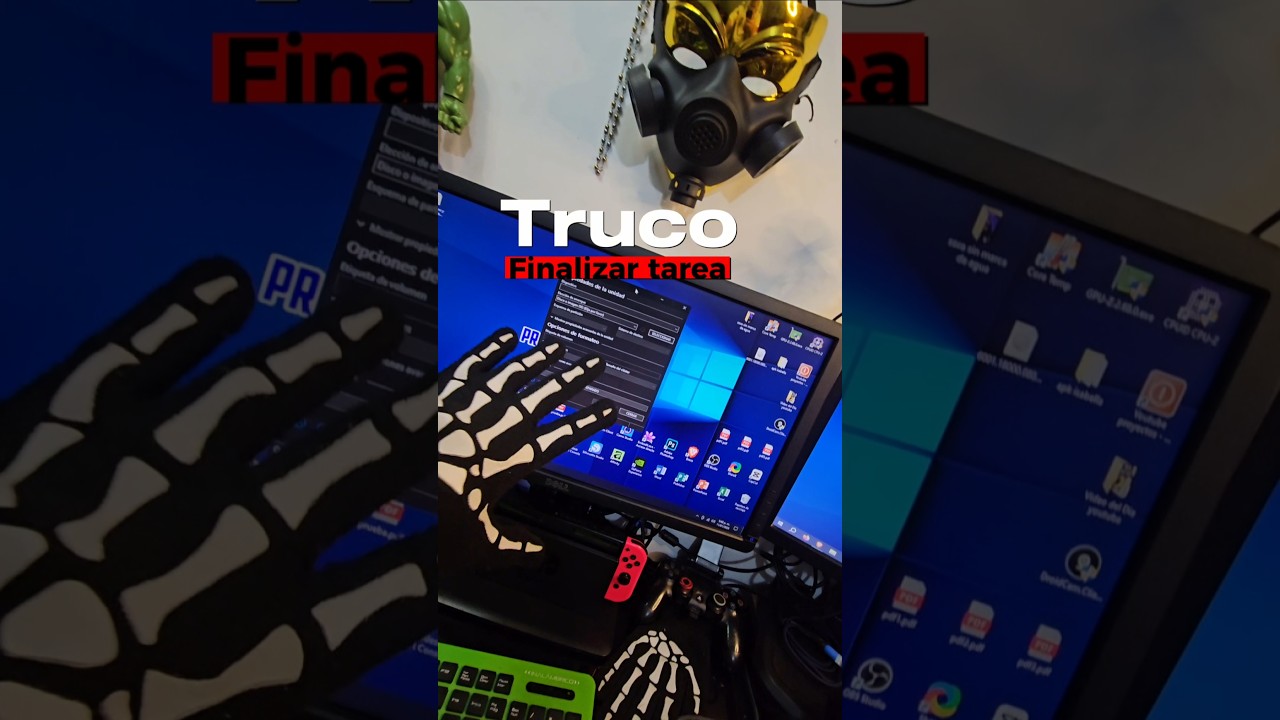 Finalizar tarea de Windows desde el escritorio con un solo botón o click 