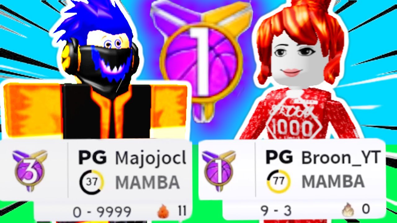 GETTING MAMBA RANK WITH JUICY JOHN!?! (Hoopz Roblox Basketball)