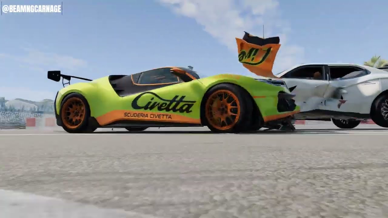 Massive Crash Compilation in BeamNG drive #204 - BeamNG Carnage