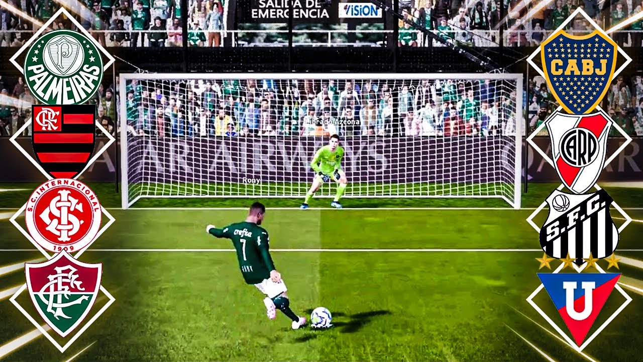 COMEÇOU LIBERTADORES 2021 de PÊNALTIS! PES 2021#01