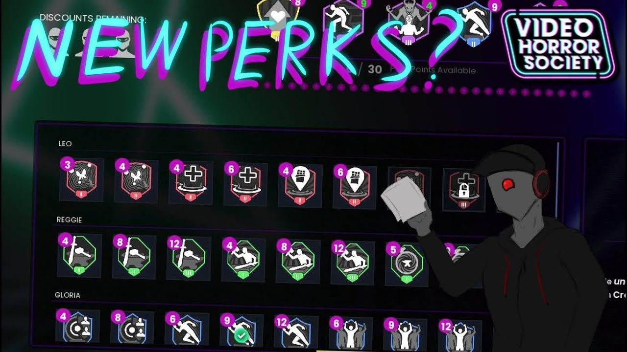 VHS | Perk discussion, new perks when? (and custom perk ideas)