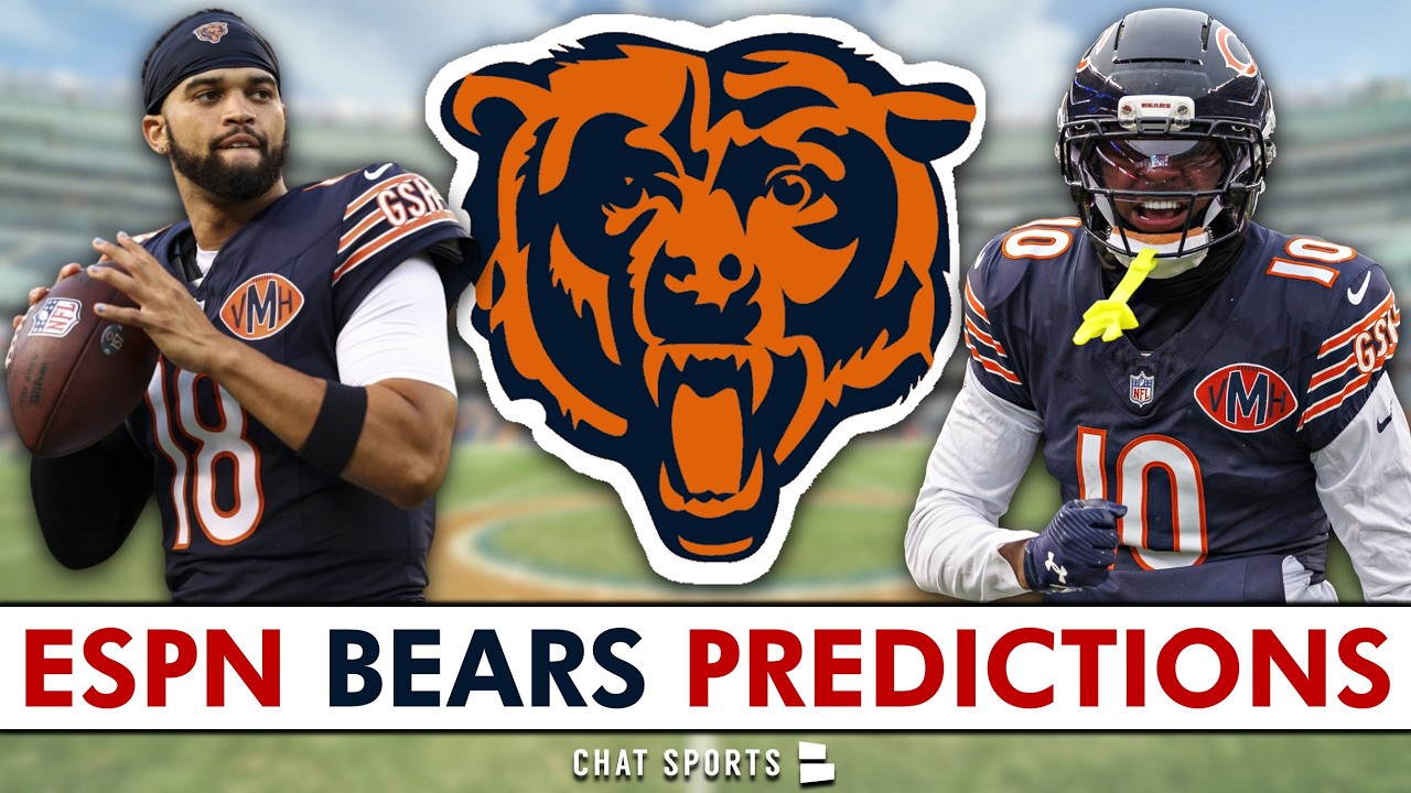ESPN PREDICTS The Chicago Bears 2026 Season!