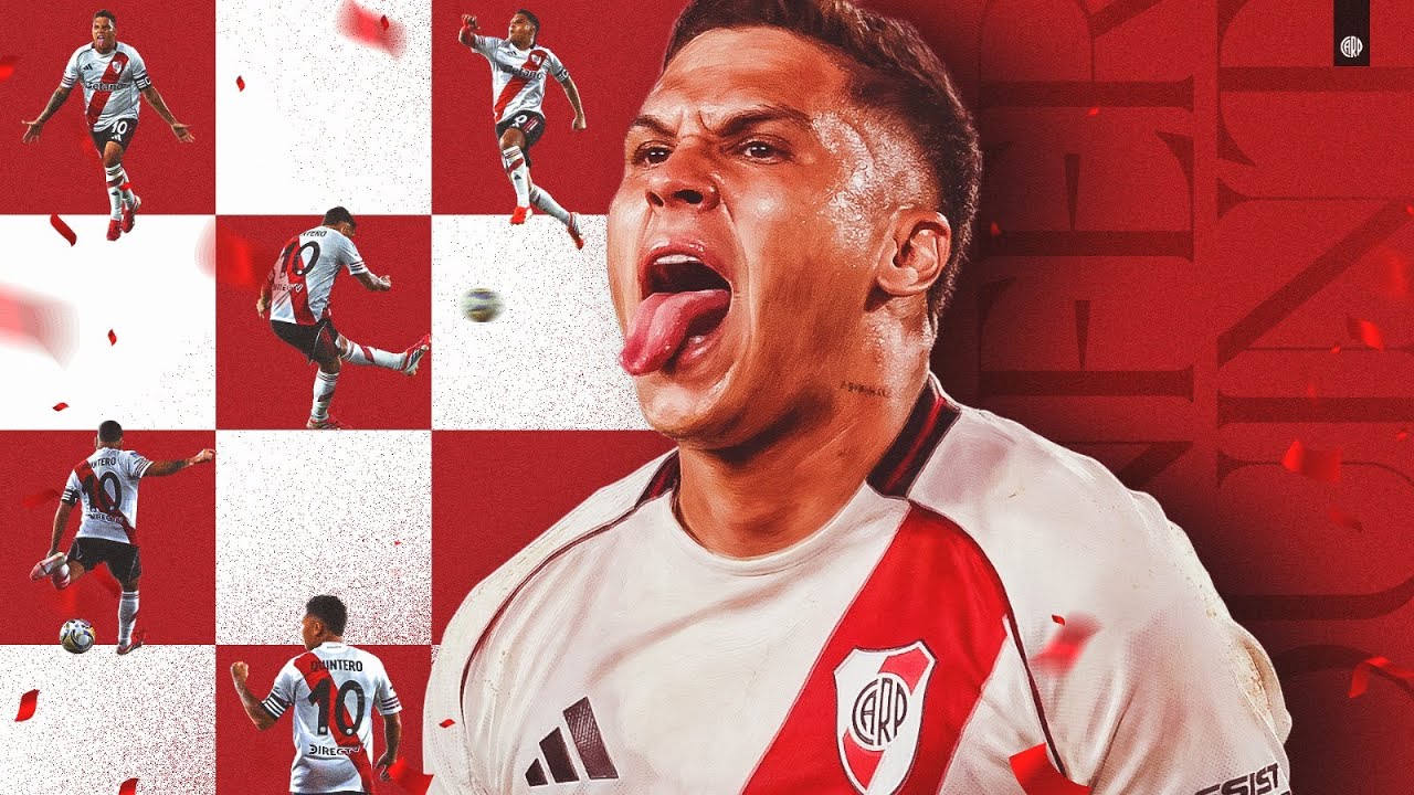 🤩 El golazo de Juanfer, desde todos los &aacute;ngulos 🎯 | River 2 - Gimnasia LP 0