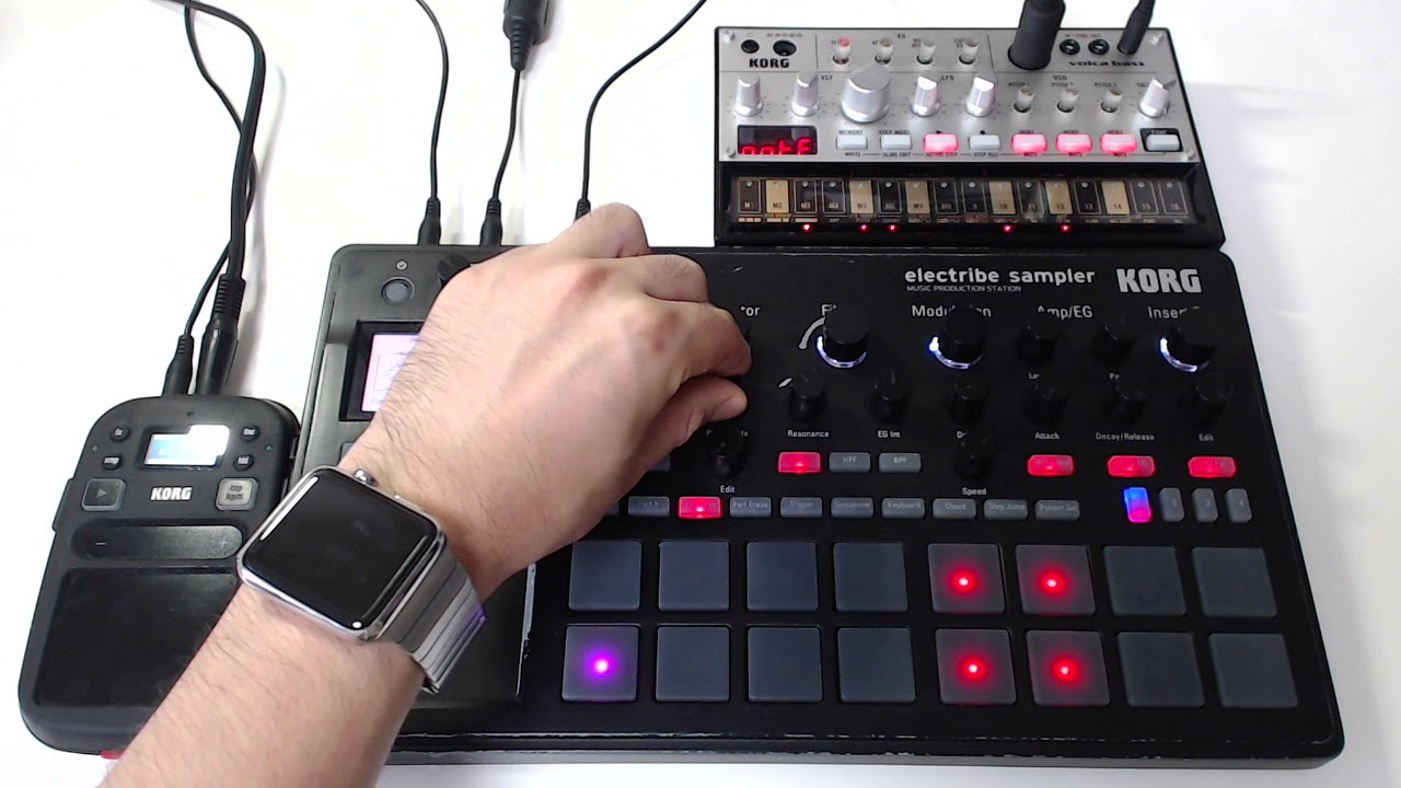 korg electribe sampler play Breakbeat!