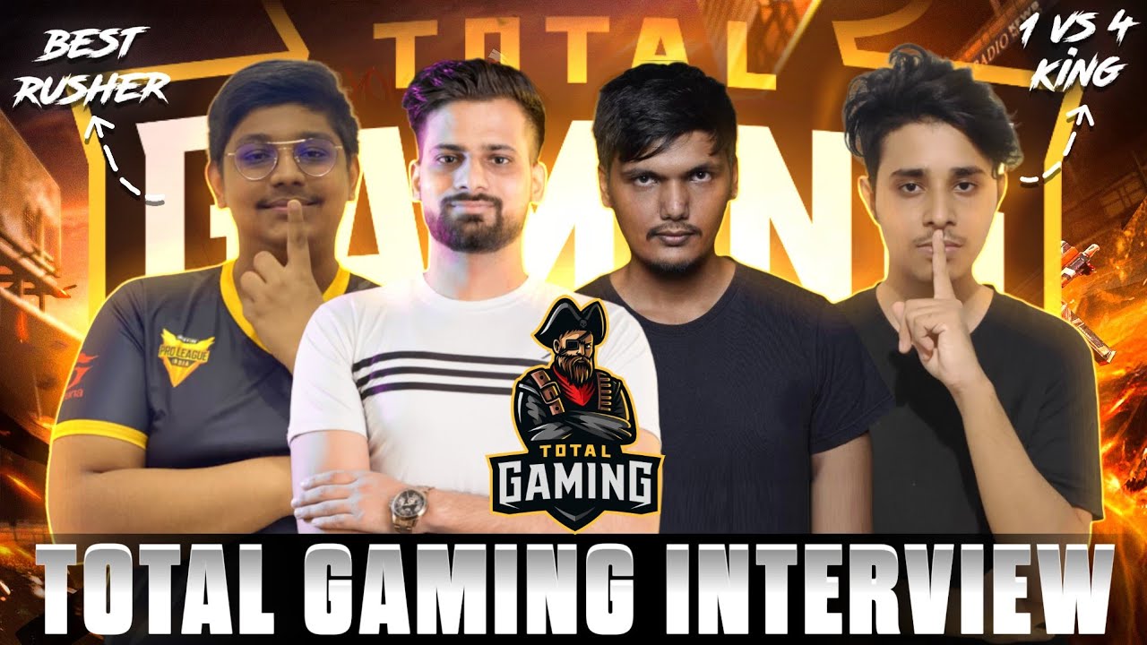 ROCKY BHAI TAKES INTERVIEW OF TOTAL GAMING E-SPORTS. 😎