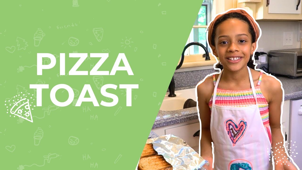 Pizza Toast Recipe 🍕  for Kids Cooking #kidscooking