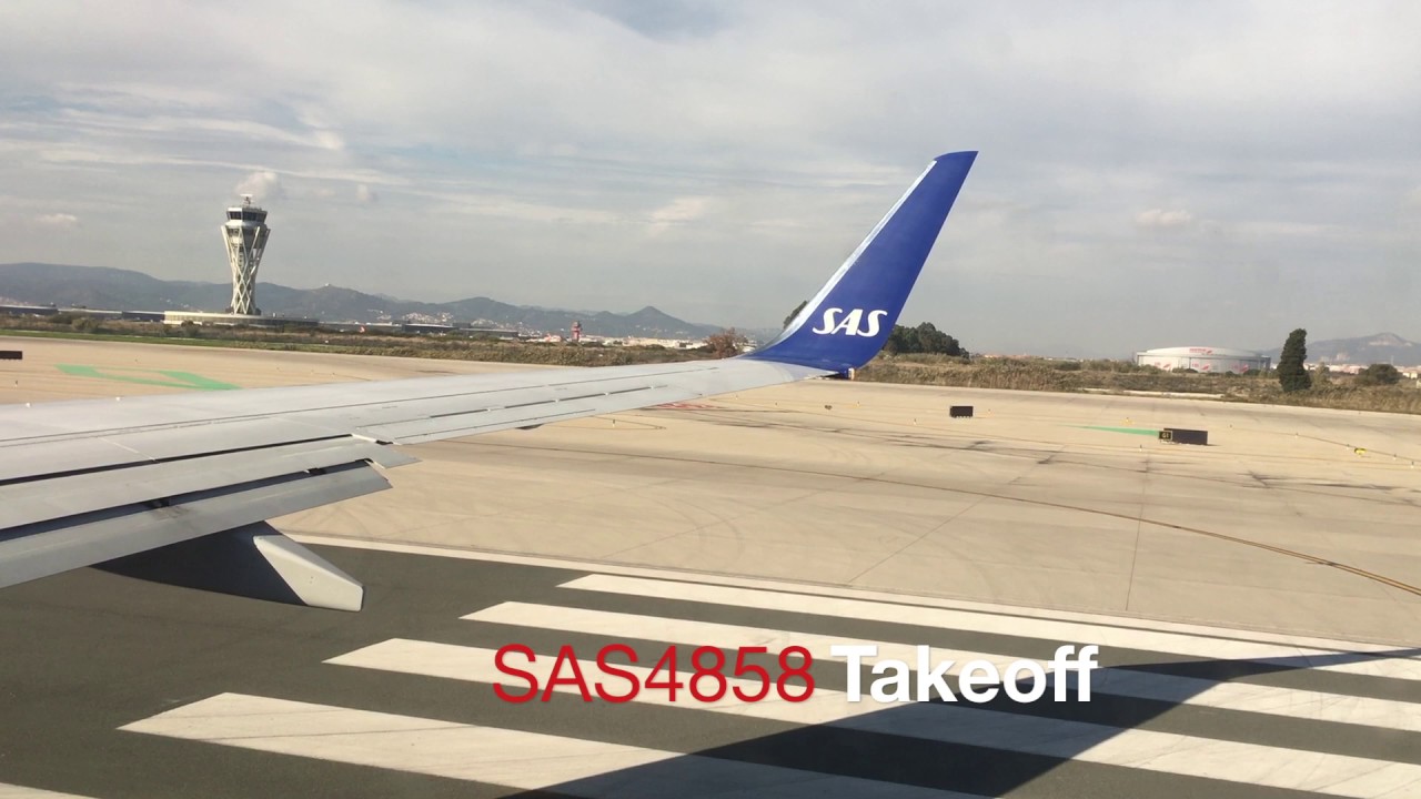 Scandinavian SAS 4686 Barcelona - Oslo