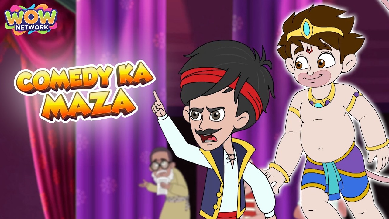 Bajrangi Comedy Dhamaka Combo Full Fun Episodes | Selfie with Bajrangi 🐵📸| Cartoon | Wow Network