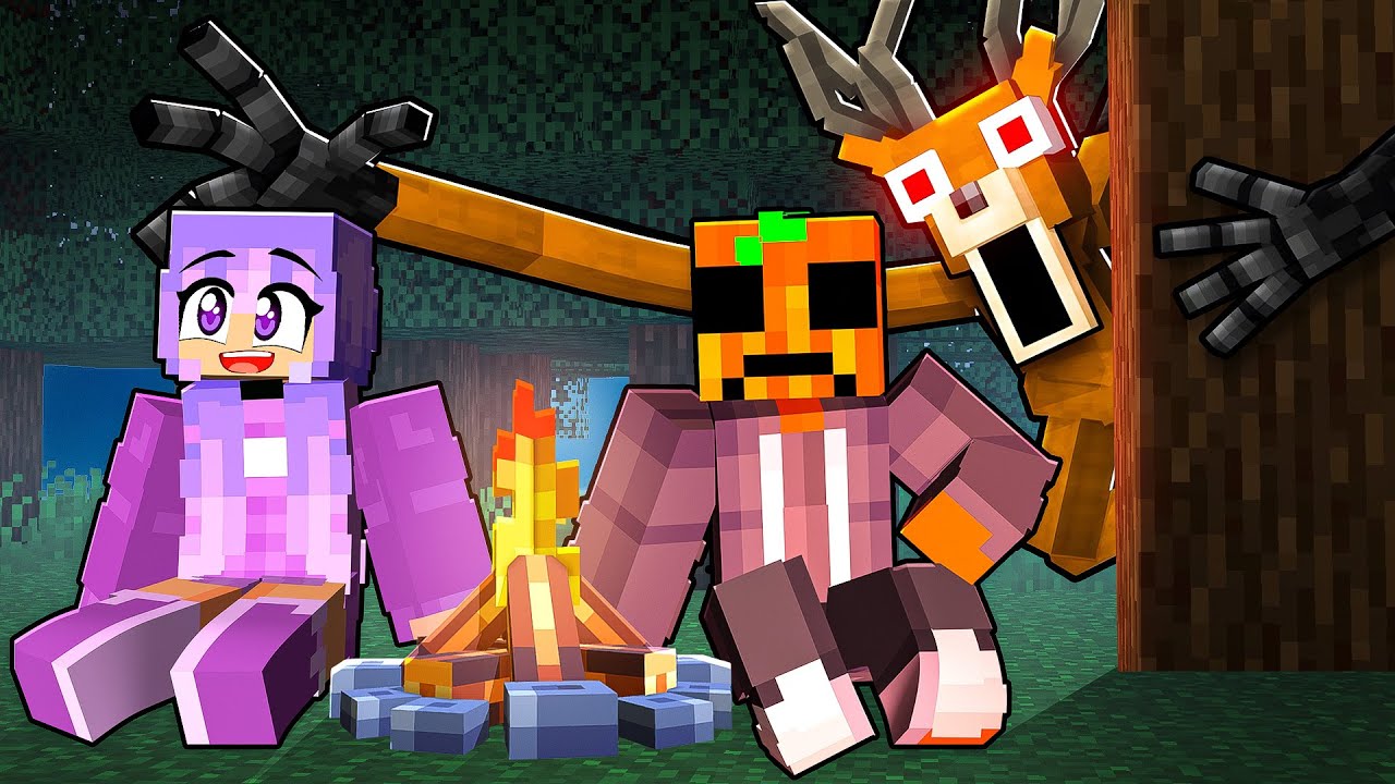 Pasamos 99 NOCHES en el BOSQUE en Minecraft!