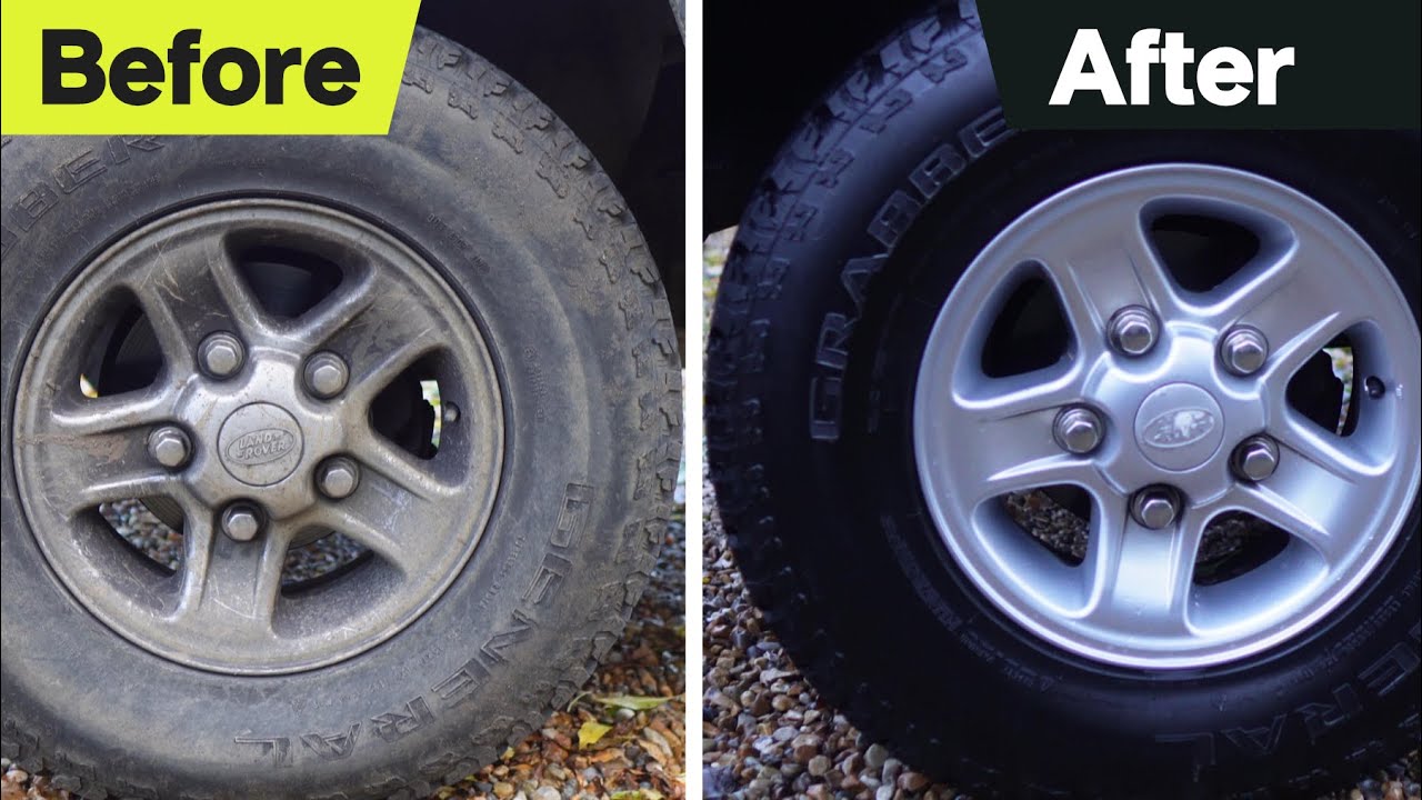 How to Clean & Protect Car Tyres in 5 Easy Steps!