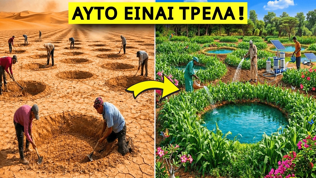 Πώς οι Πρόσφυγες Μεταμορφώνουν τη Σαχάρα σε Πράσινη Ζώνη Ζωής;