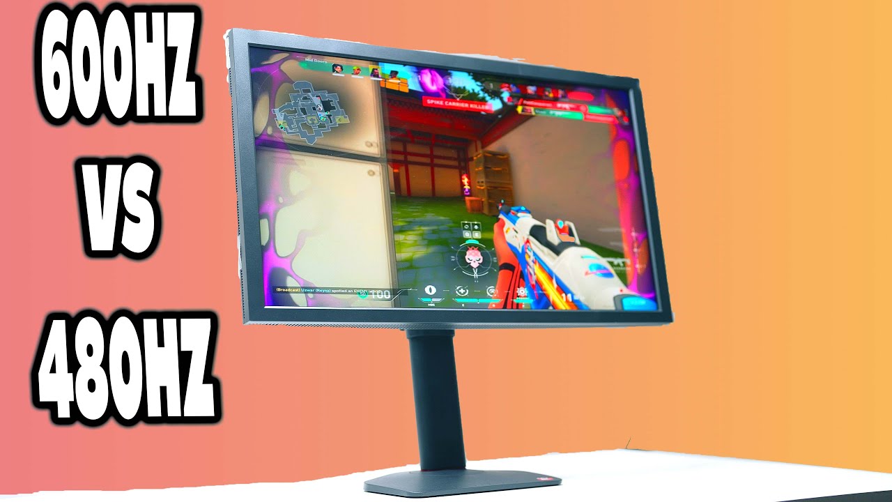 600hz vs 480hz! Zowie XL2586X+ Review and comparison w/ OLED