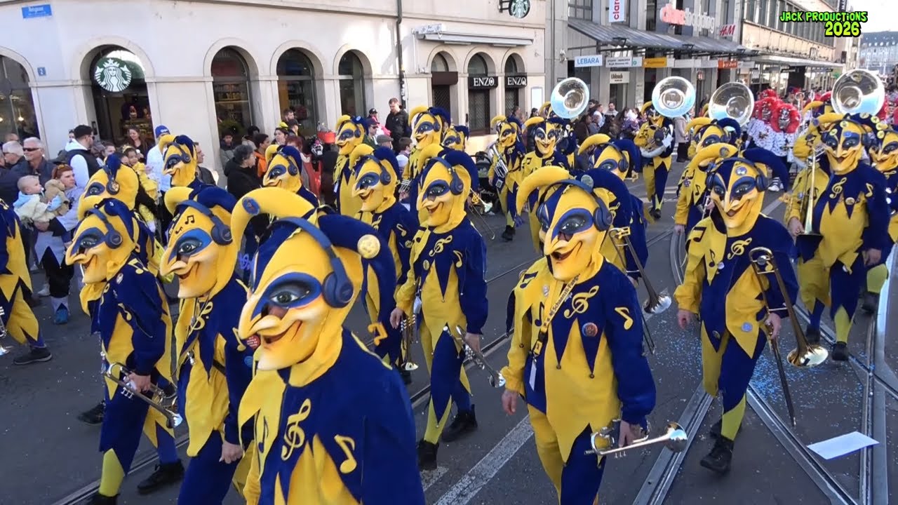 Basler Fasnacht 2026, Guggenmusik