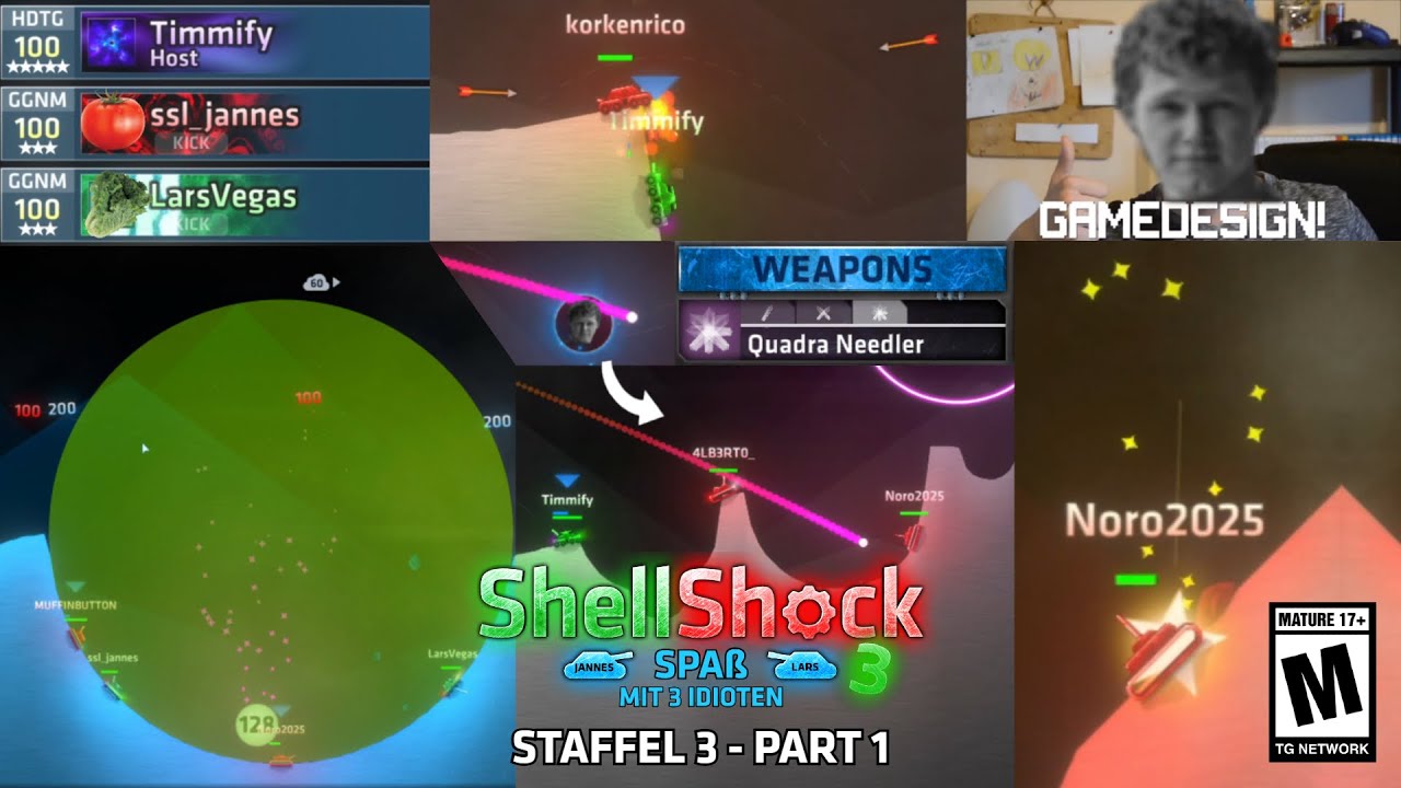 Die 3 Idioten vs. die Nubs im TDM feat. PORTAL SIX BOUNCE... | ShellShockSpaß mit 3 Idioten S3 P1