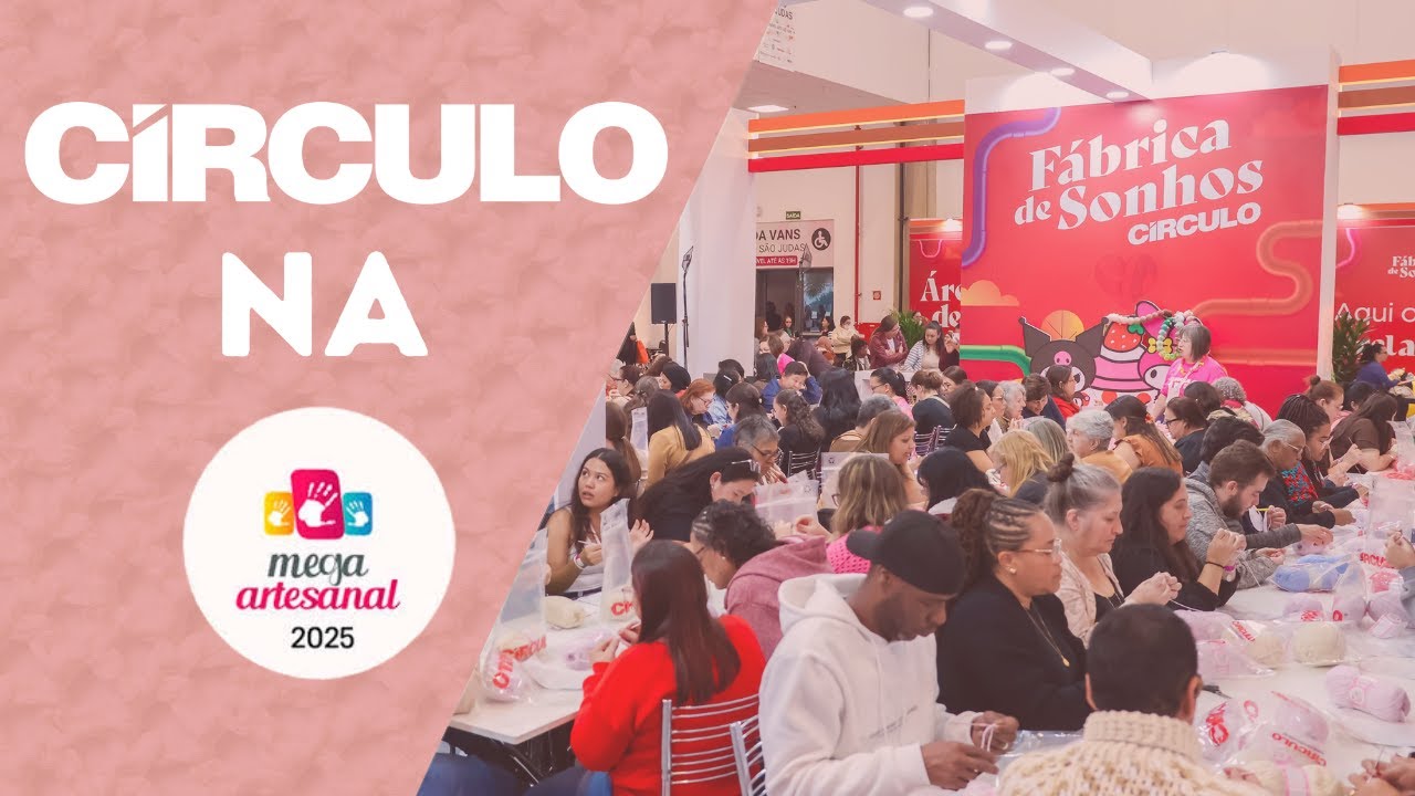 C&iacute;rculo na Mega Artesanal 2025 | A Maior Feira de Artesanato do Brasil