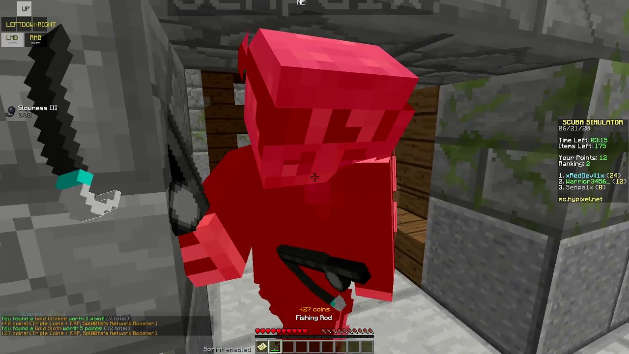 Scuba Simulator on Hypixel!