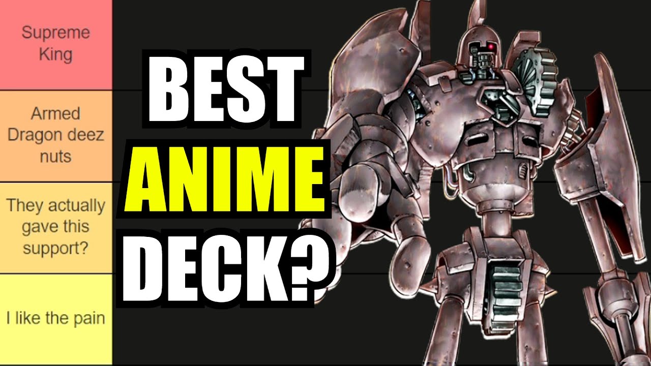Yu-Gi-Oh! Best Anime Deck Tier List - Part 2: GX